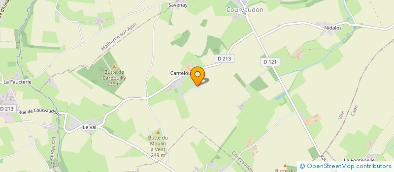 localisation de l'entreprise MADAME LORENA RIVAS CUAREZMA  COURVAUDON