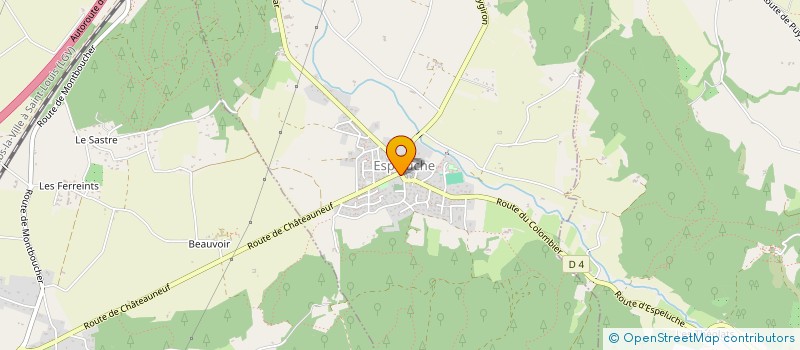 localisation de l'entreprise MADAME LORENA SORIANO GONZALEZ  ESPELUCHE