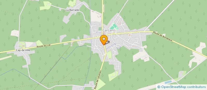 localisation de l'entreprise MADAME LORENA STEINMULLER  LE TAILLAN-MEDOC