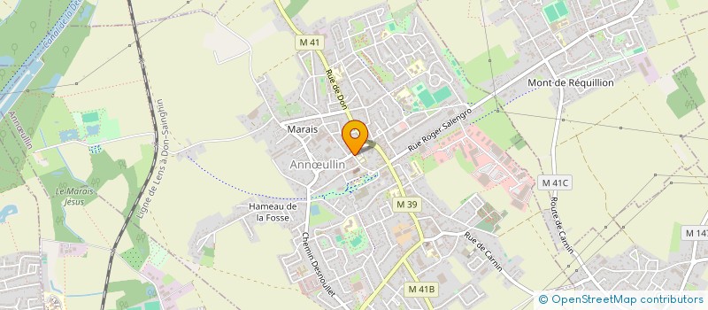 localisation de l'entreprise MADAME LORENA TESSITORE  ANNULLIN