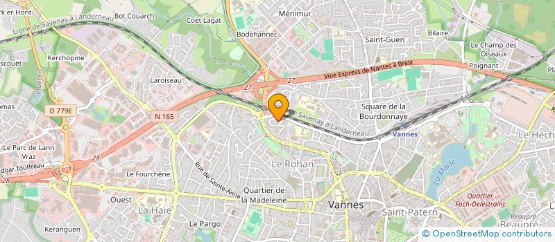 localisation de l'entreprise MADAME LORENA TOULLIOU à VANNES