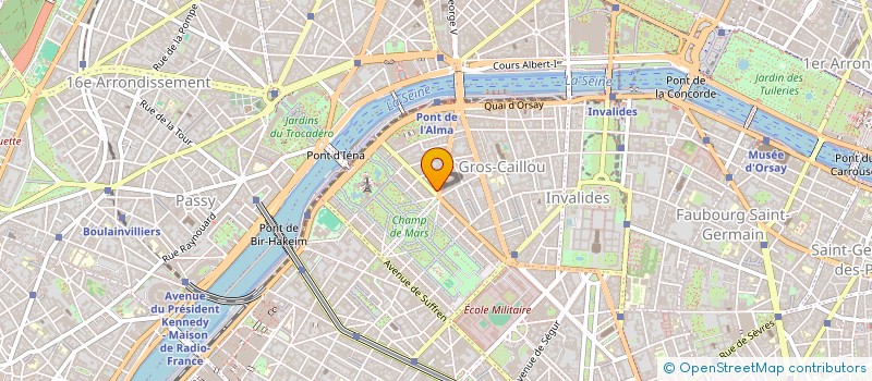 localisation de l'entreprise MADAME LORENA ZOLEZZI ANDRADE  PARIS