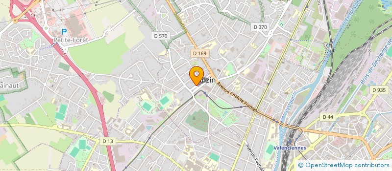 localisation de l'entreprise MADAME LORENE BOURDON  ANZIN