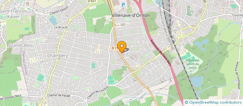 localisation de l'entreprise MADAME LORENE CANVOT à VILLENAVE-D'ORNON