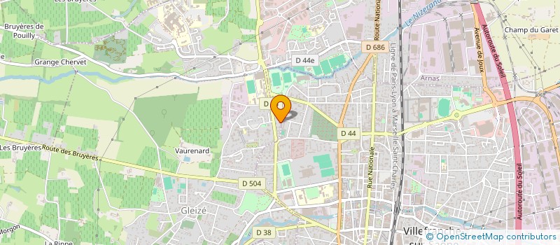 localisation de l'entreprise MADAME LORENE CATHY DANIERE  GLEIZE