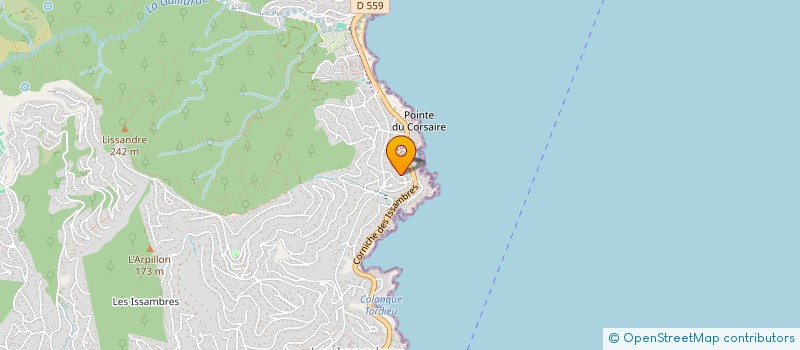 localisation de l'entreprise MADAME LORENE DEBEAUMONT  ROQUEBRUNE-SUR-ARGENS