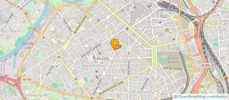 localisation de l'entreprise MADAME LORENE DESCHODT à LILLE