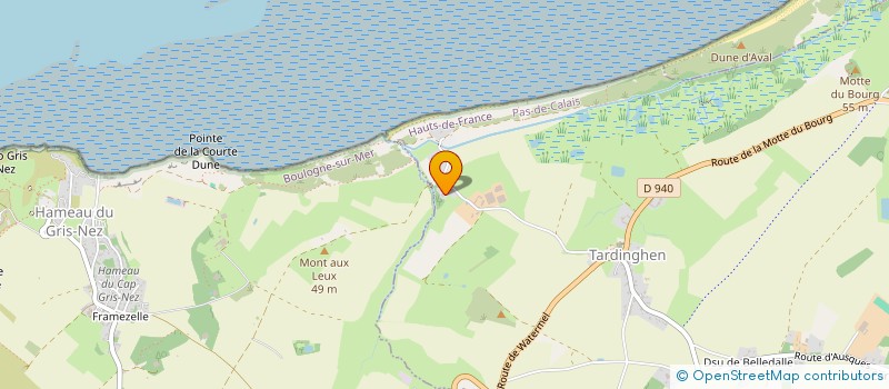 localisation de l'entreprise MADAME LORENE DOISY  TARDINGHEN