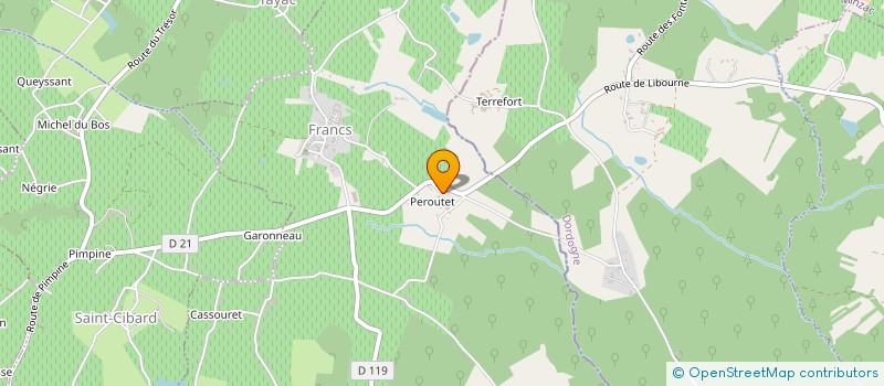 localisation de l'entreprise MADAME LORENE FERRARI  FRANCS