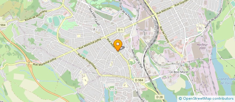localisation de l'entreprise MADAME LORENE FICHOT à LE CREUSOT