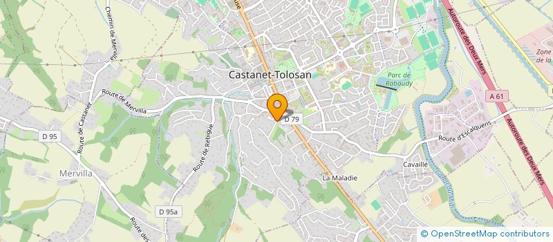 localisation de l'entreprise MADAME LORENE GOHARD à CASTANET-TOLOSAN