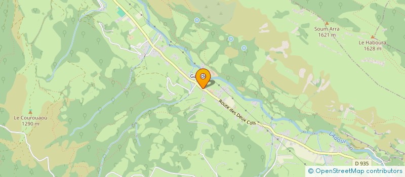 localisation de l'entreprise MADAME LORENE HOCHET  BAGNERES-DE-BIGORRE