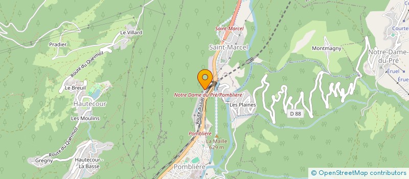 localisation de l'entreprise MADAME LORENE IMPERIAL  SAINT-MARCEL