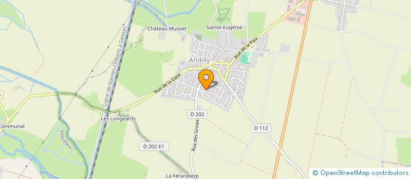 localisation de l'entreprise MADAME LORENE ISABELLE MAGA ESTEFFE à ANDILLY
