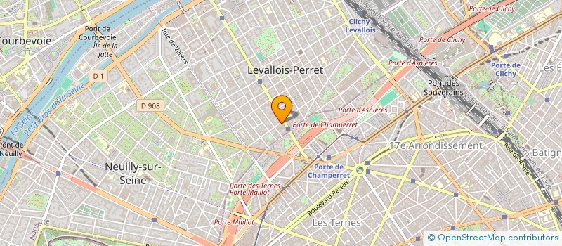 localisation de l'entreprise MADAME LORENE LEMARIE à LEVALLOIS-PERRET