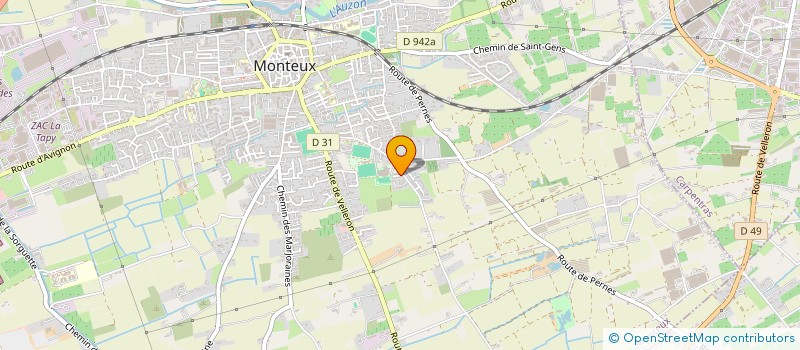 localisation de l'entreprise MADAME LORENE MARTIN  MONTEUX