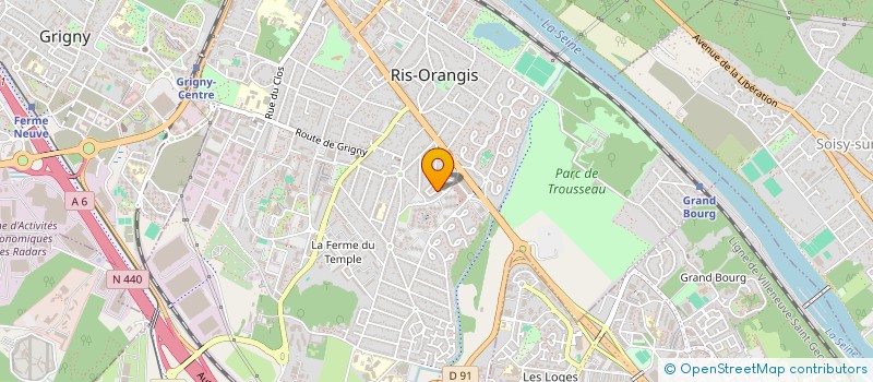 localisation de l'entreprise MADAME LORENE MATUMBUDI à RIS-ORANGIS