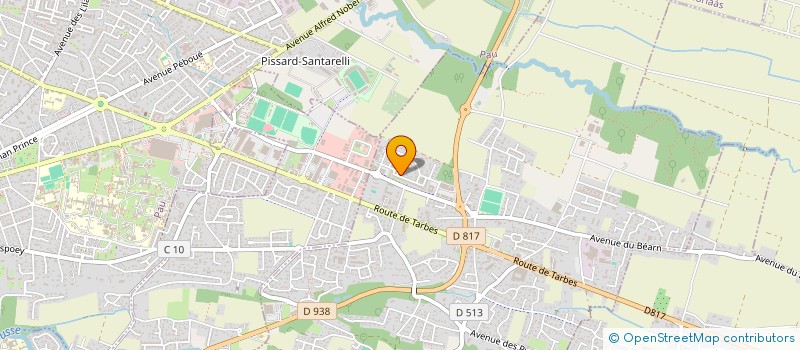 localisation de l'entreprise MADAME LORENE PEYRAS  IDRON