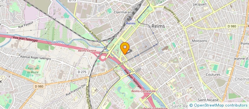 localisation de l'entreprise MADAME LORENE POLITZER  REIMS