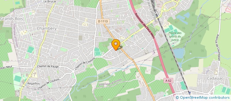 localisation de l'entreprise MADAME LORENE PRIGENT  VILLENAVE-D'ORNON