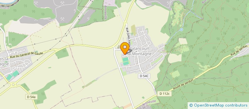 localisation de l'entreprise MADAME LORENE SCHLIENGER  AMNEVILLE