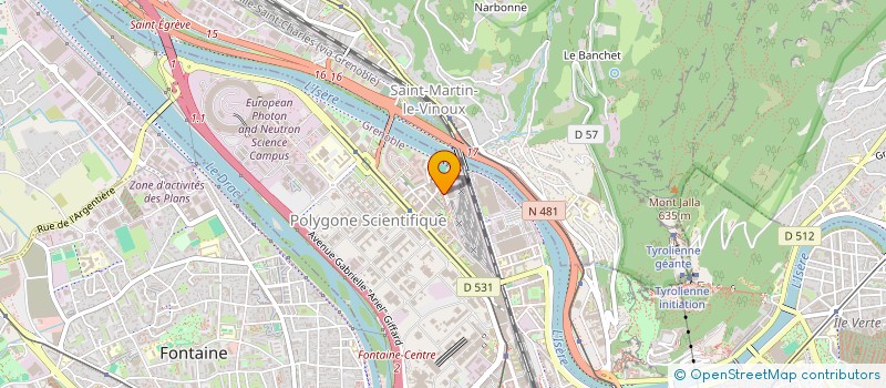 localisation de l'entreprise MADAME LORENE SIMON à GRENOBLE