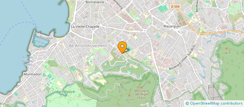 localisation de l'entreprise MADAME LORENE VERA  MARSEILLE