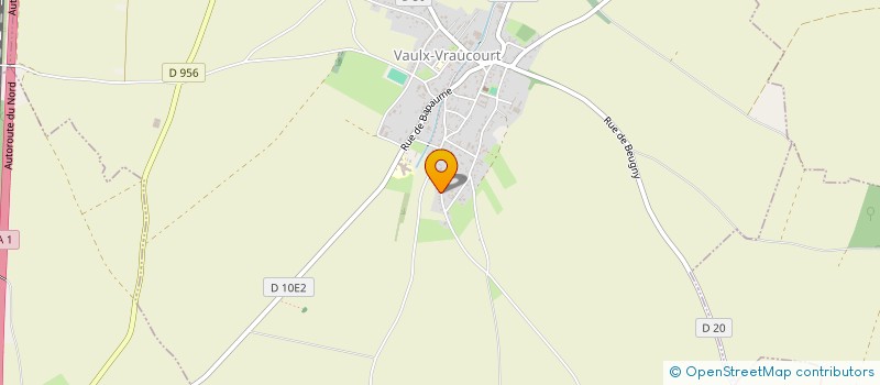 localisation de l'entreprise MADAME LORENE VERDEL  VAULX-VRAUCOURT