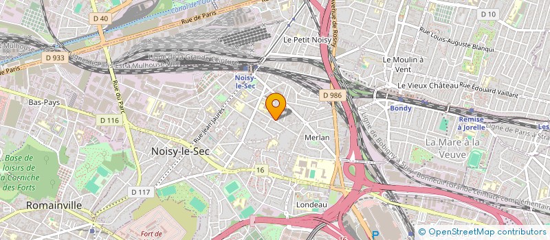 localisation de l'entreprise MADAME LORENE VIGNAS à NOISY-LE-SEC