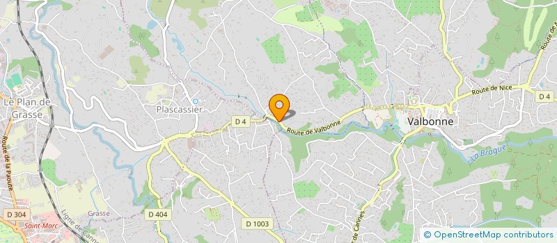 localisation de l'entreprise MADAME LORENZA DENTON  CHATEAUNEUF-GRASSE