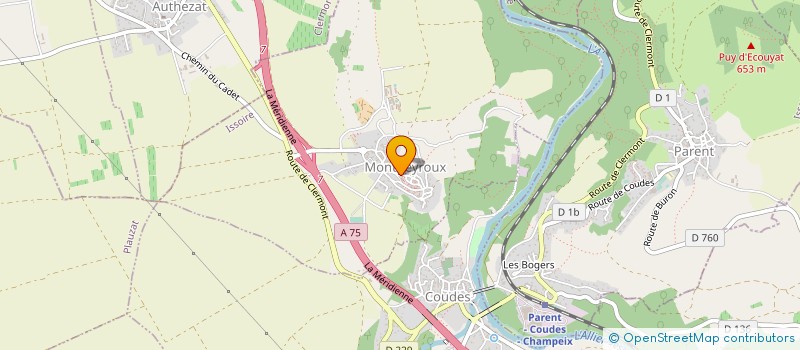 localisation de l'entreprise MADAME LORENZA DUCHE  MONTPEYROUX