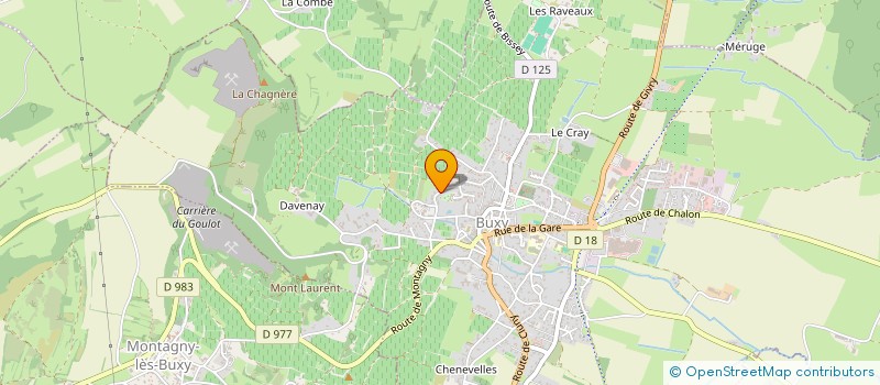 localisation de l'entreprise MADAME LORENZA OLIGO  BUXY