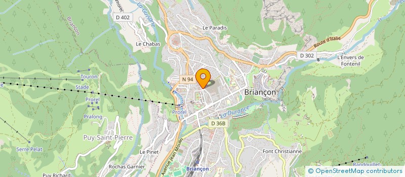 localisation de l'entreprise MADAME LORETA HODO à BRIANCON