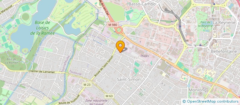 localisation de l'entreprise MADAME LORETTE GUITHOU à TOULOUSE