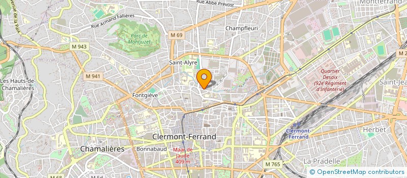 localisation de l'entreprise MADAME LORI BOISSIERE  CLERMONT-FERRAND