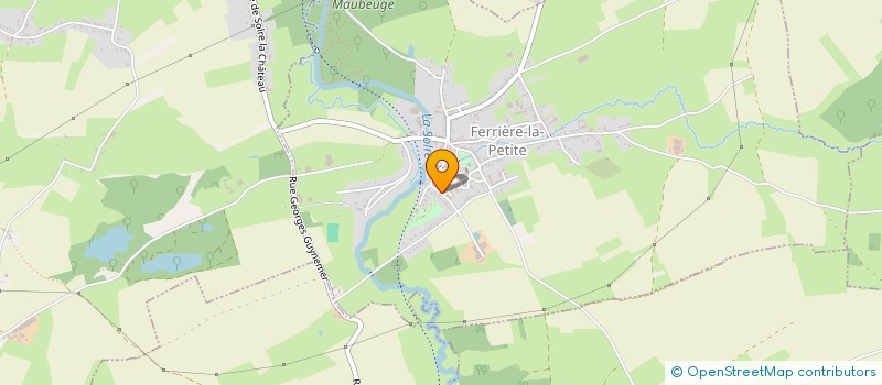 localisation de l'entreprise MADAME LORI CHARLIER  FERRIERE-LA-PETITE