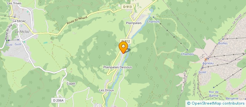 localisation de l'entreprise MADAME LORIANE BAL  LES DESERTS