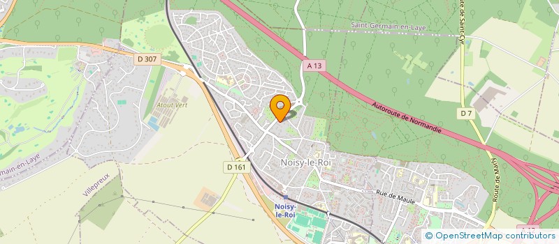 localisation de l'entreprise MADAME LORIANE BOUTET à NOISY-LE-ROI