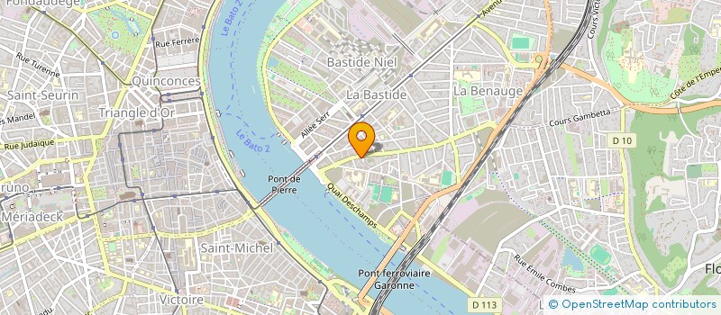 localisation de l'entreprise MADAME LORIANE LUCAS  BORDEAUX