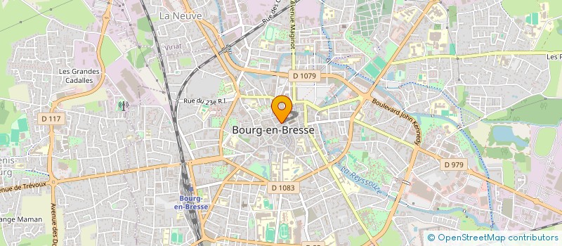 localisation de l'entreprise MADAME LORIANE POLETTI à BOURG-EN-BRESSE
