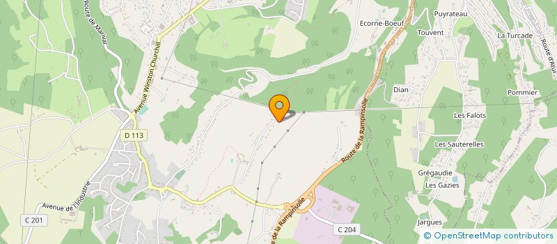 localisation de l'entreprise MADAME LORIANE RAPENNE  COULOUNIEIX-CHAMIERS