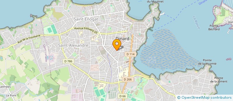 localisation de l'entreprise MADAME LORIANE SPARFEL  DINARD