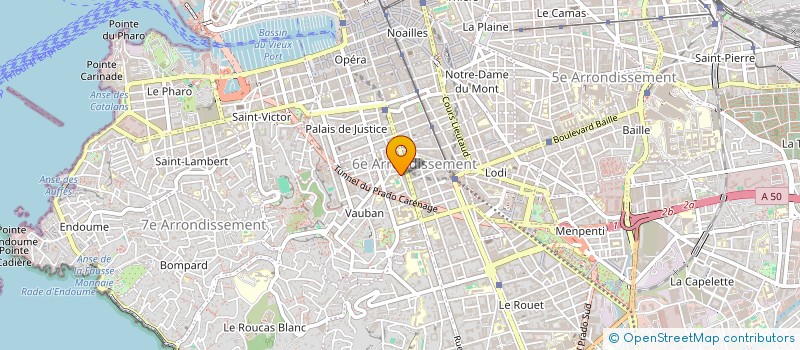 localisation de l'entreprise MADAME LORIANE TAFFIN à MARSEILLE