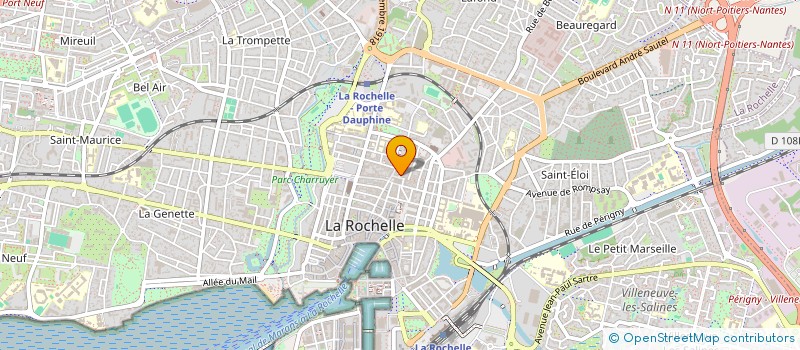 localisation de l'entreprise MADAME LORIANNE TOURNANT  LA ROCHELLE