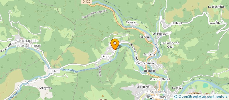 localisation de l'entreprise MADAME LORIE BEAU  CHANEAC