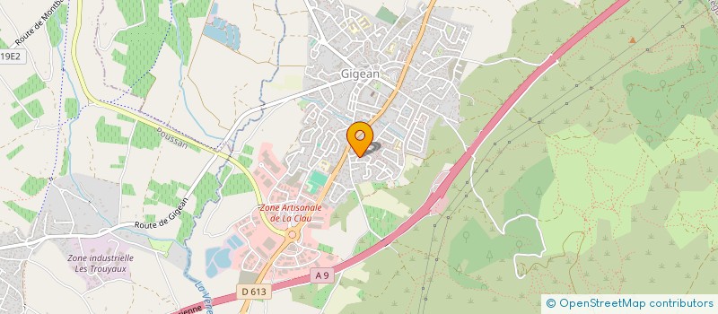 localisation de l'entreprise MADAME LORIE CARLI-SASSOE  MILLAU