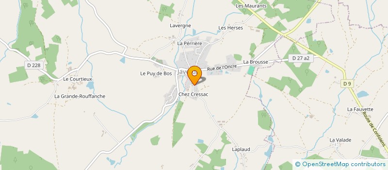 localisation de l'entreprise MADAME LORIE CHARLES  JAVERDAT