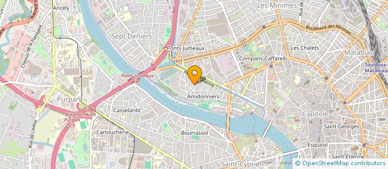 localisation de l'entreprise MADAME LORIE DECUNG à TOULOUSE