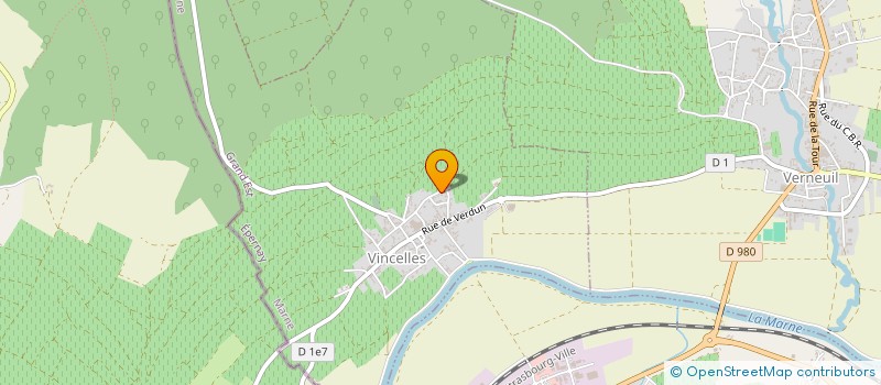 localisation de l'entreprise MADAME LORIE DURDON  VINCELLES