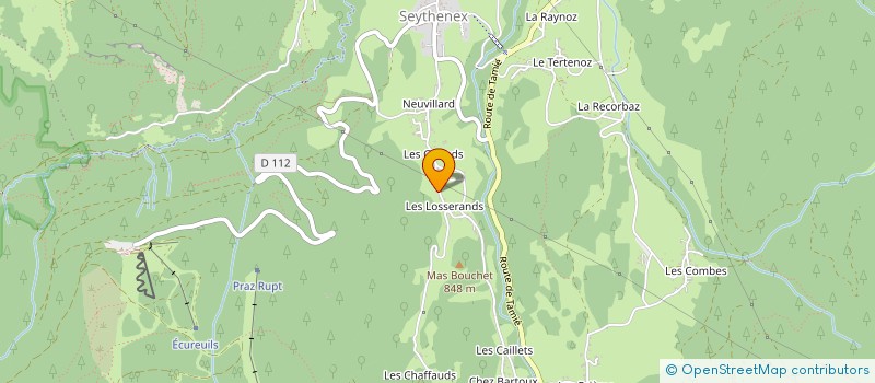 localisation de l'entreprise MADAME LORIE FRANCISCO à FAVERGES-SEYTHENEX